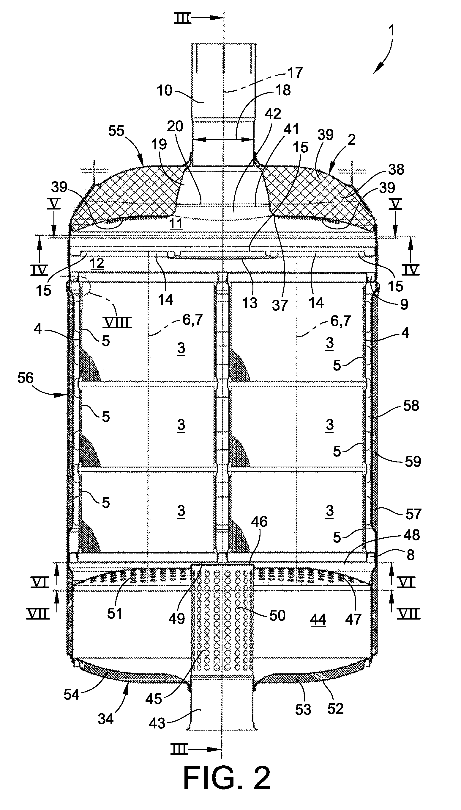 Exhaust Gas Treatment Device