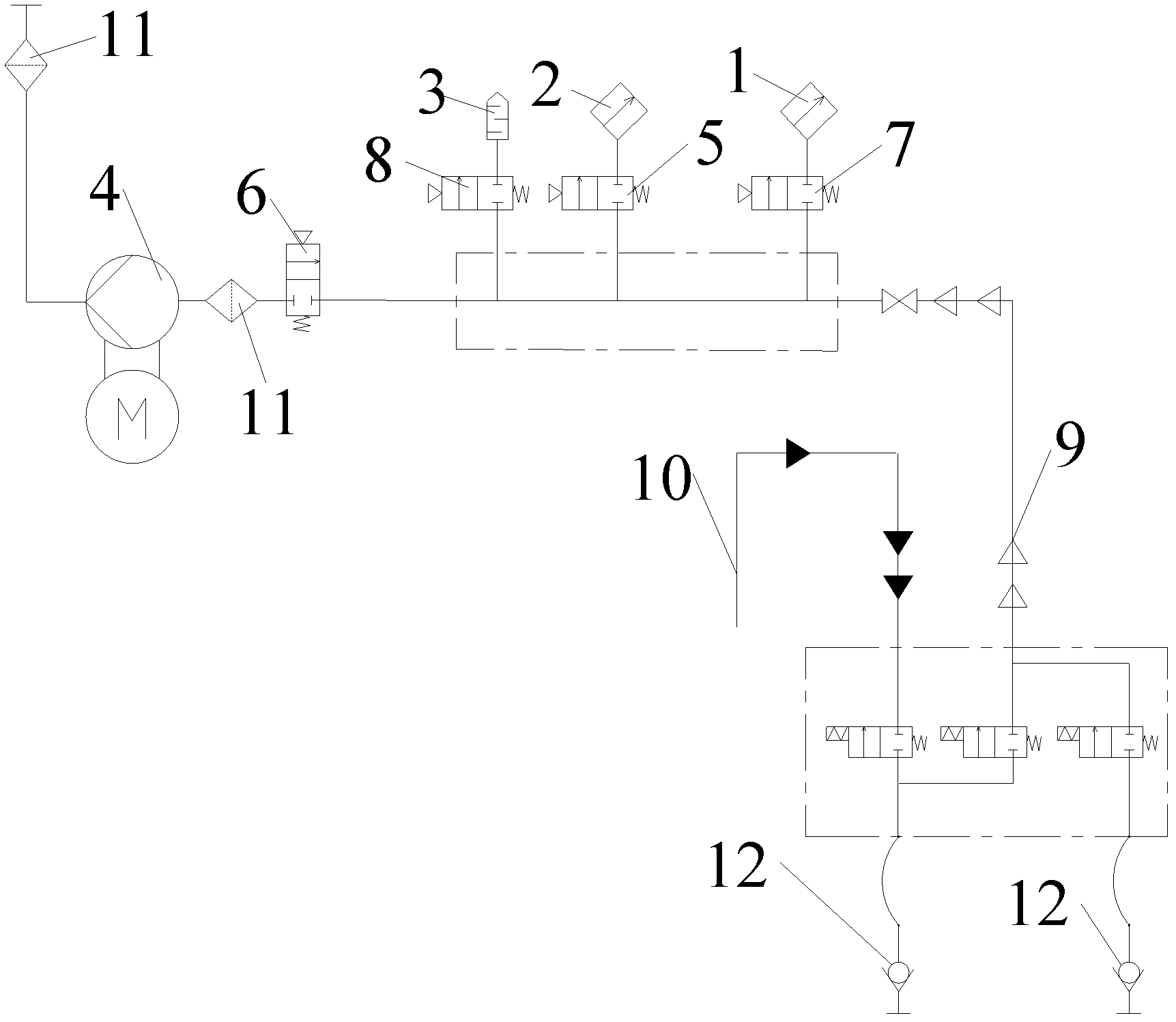 Automobile air conditioning liquid filling equipment and filling method thereof