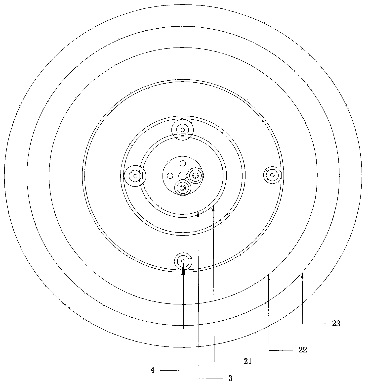 Multi-frequency-point satellite navigation terminal antenna