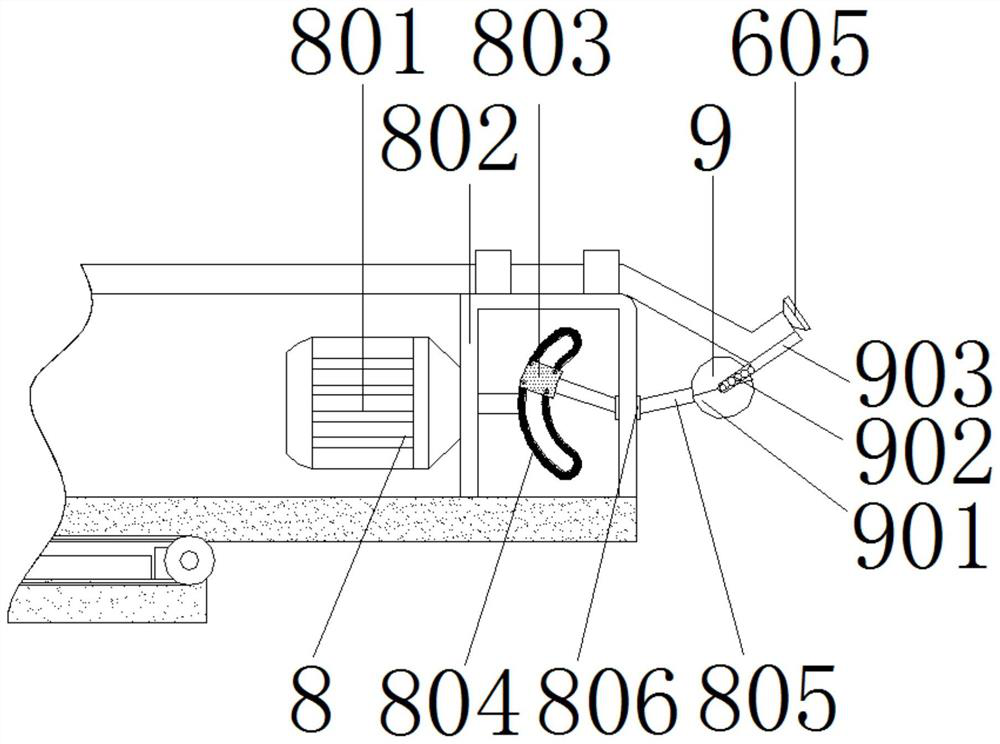 Omnibearing multi-angle agricultural spraying equipment