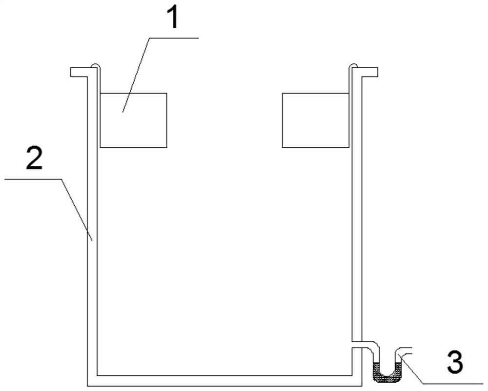 A multi-functional assembled rainwater outlet and its construction method