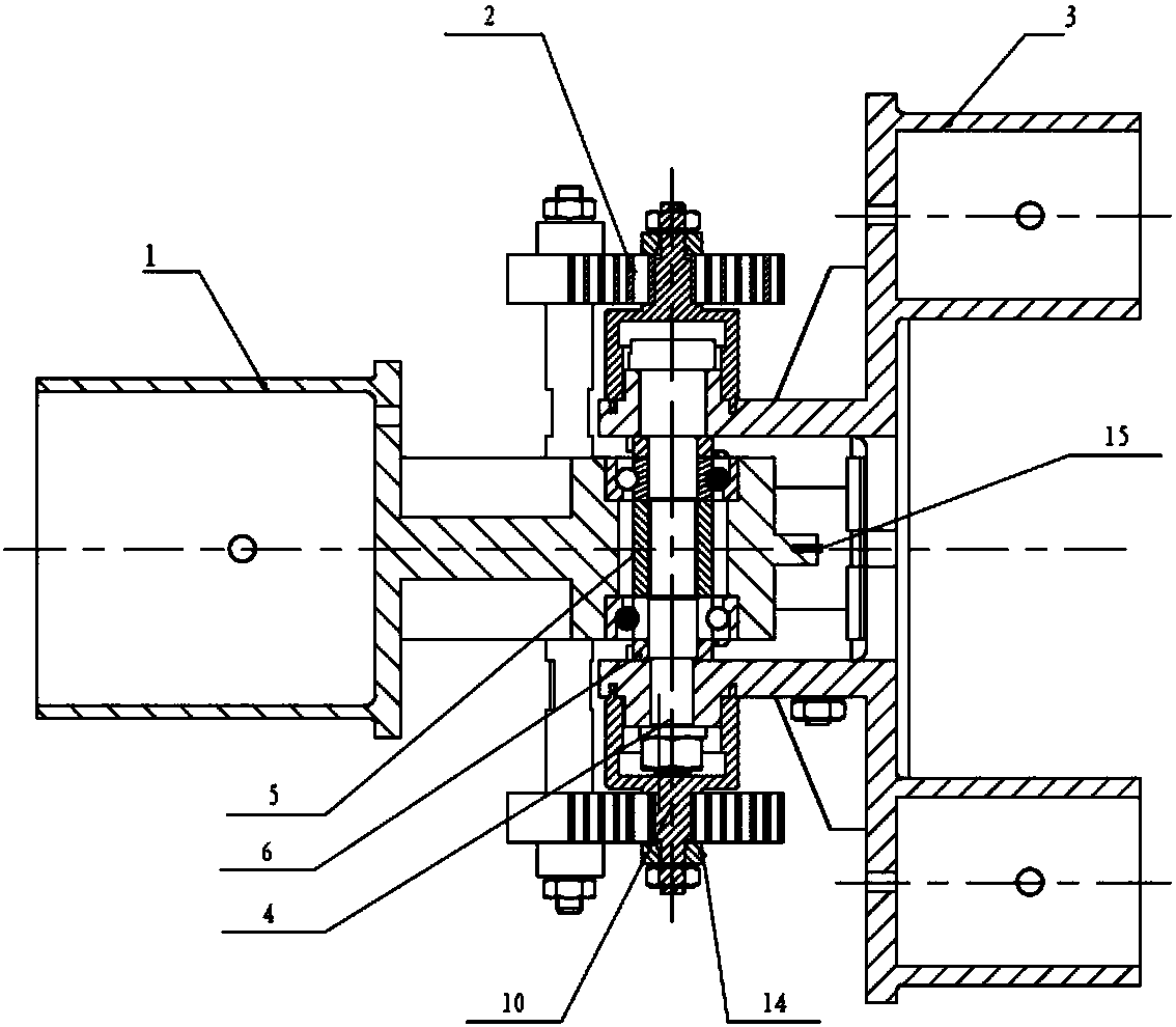 A non-eccentric 180-degree unfolding locking hinge device