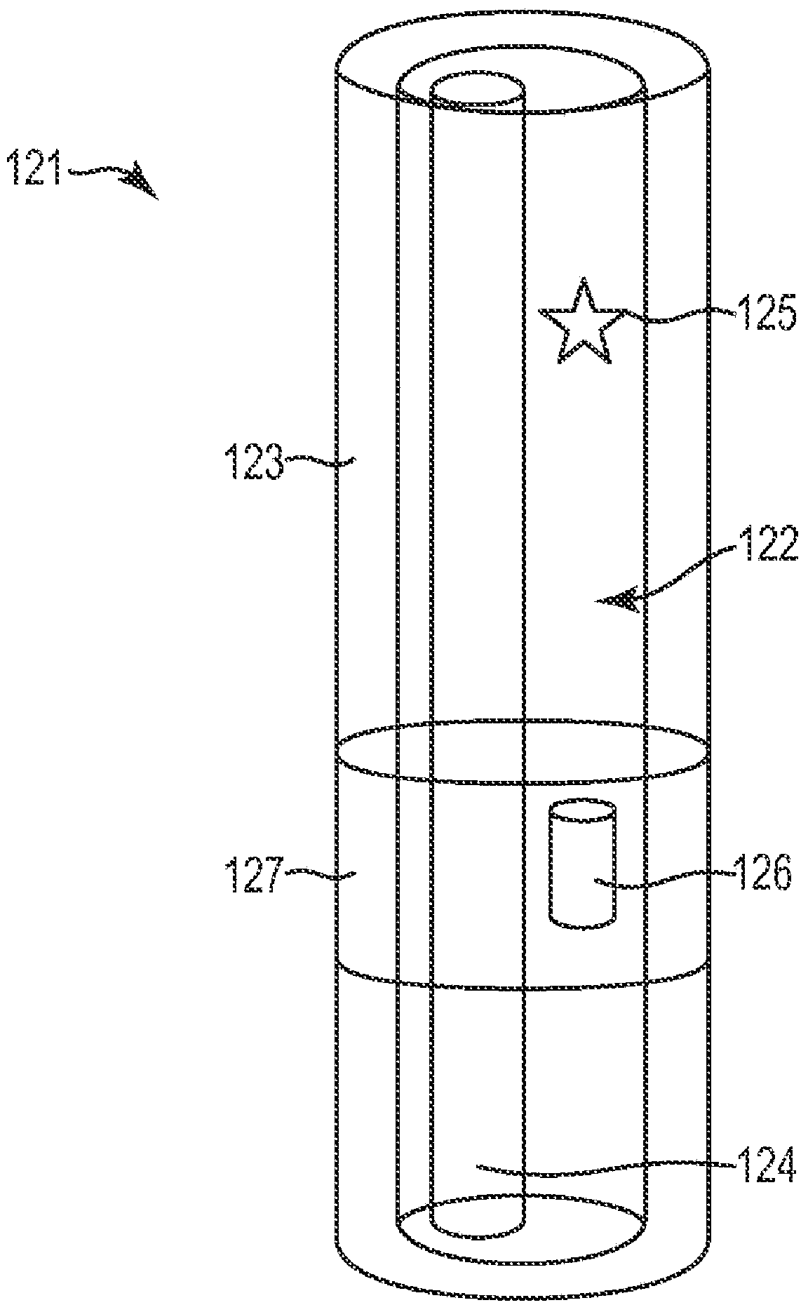 Environmental corrections in nuclear spectroscopy using variable shape standard