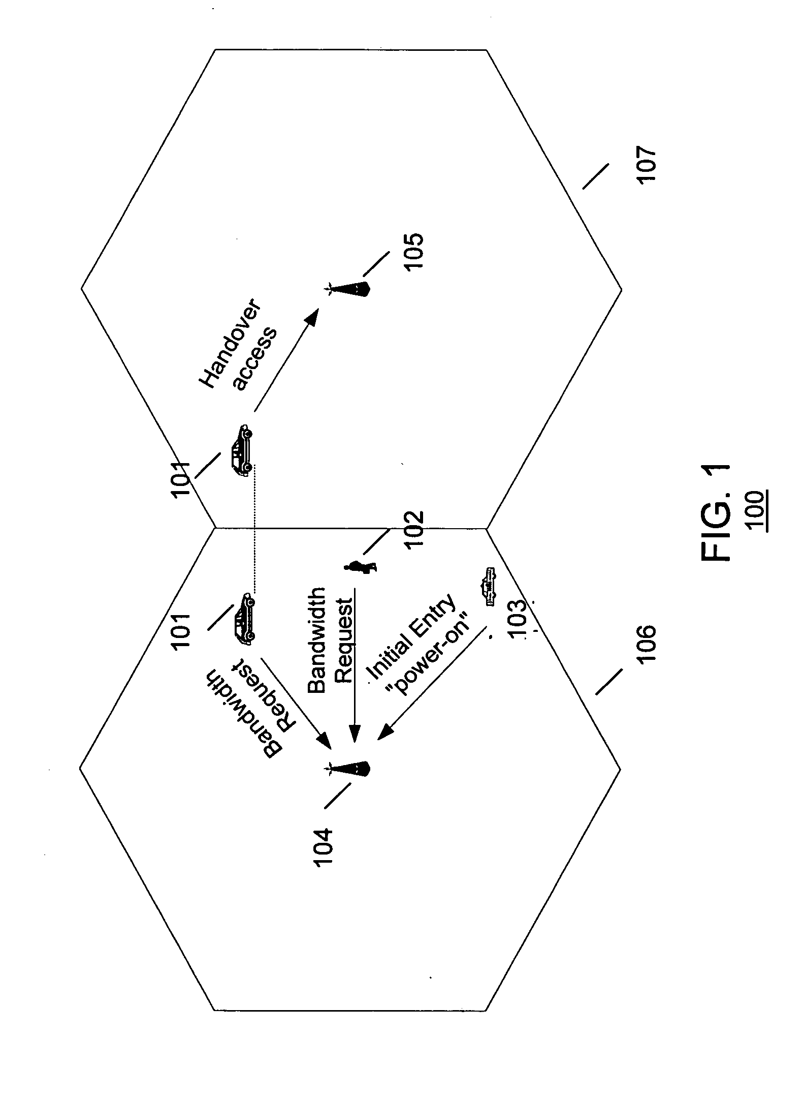 Method and apparatus for accessing a wireless multi-carrier communication system