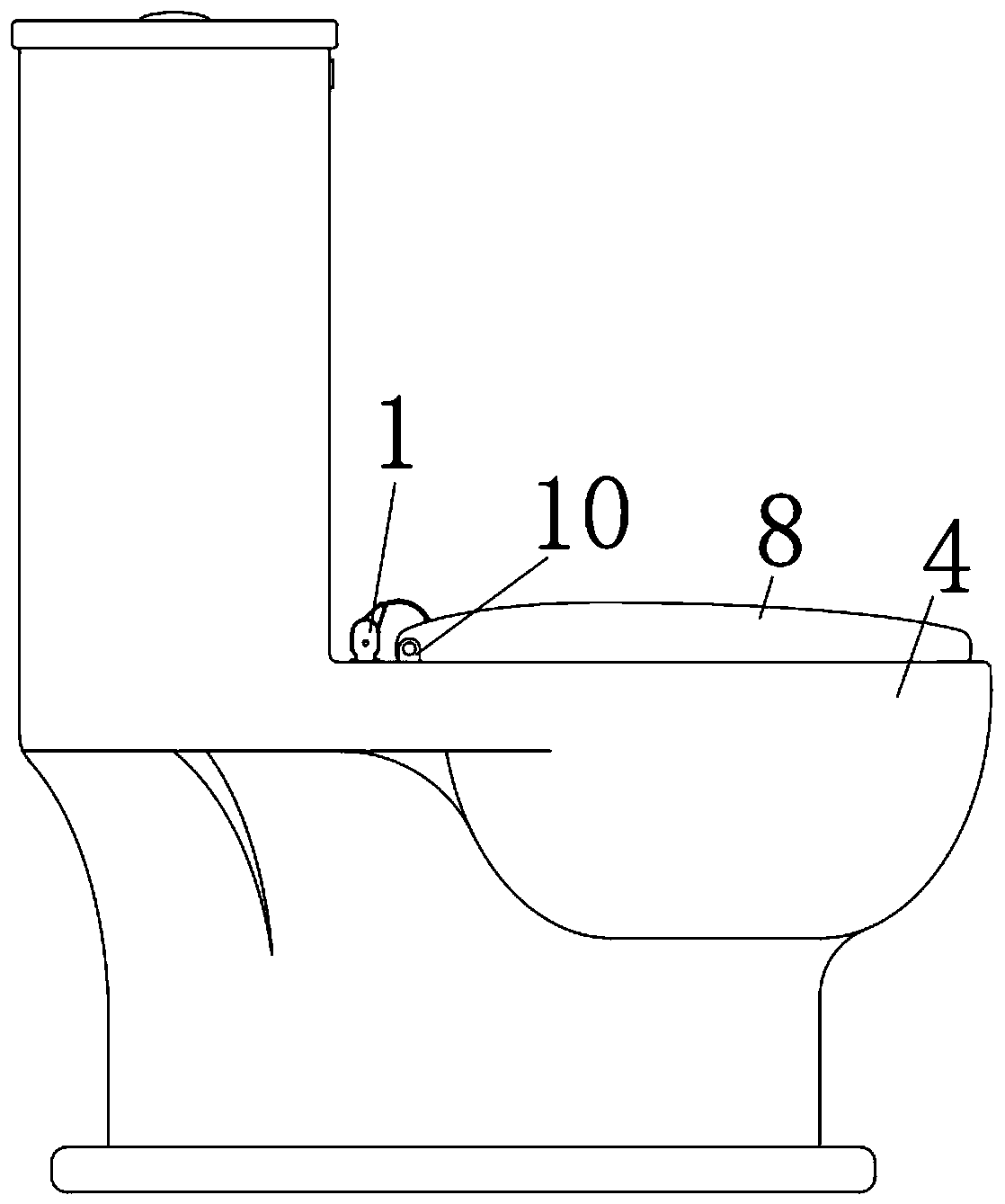 Closestool capable of automatically flushing and closing closestool cover