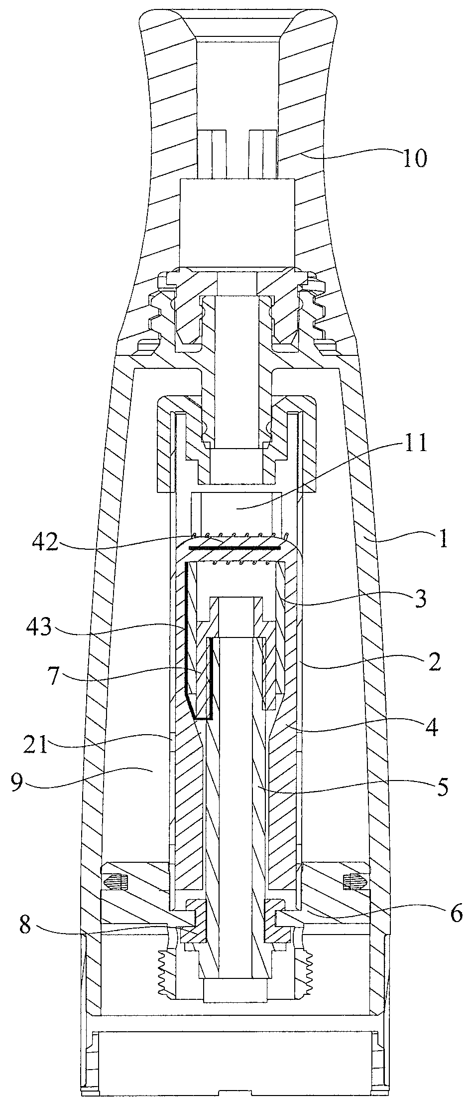 Atomizer, electronic cigarette, and method for assembling the atomizer
