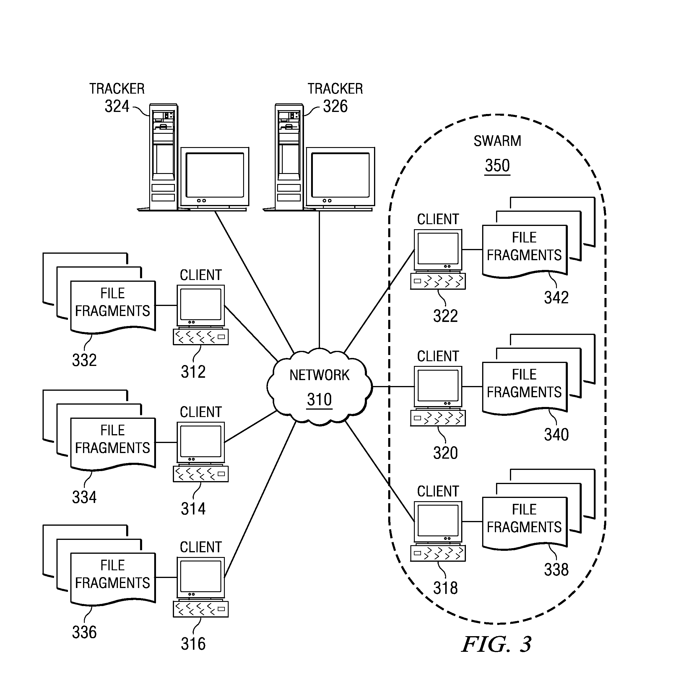 File Fragment Trading Based on Rarity Values in a Segmented File Sharing System