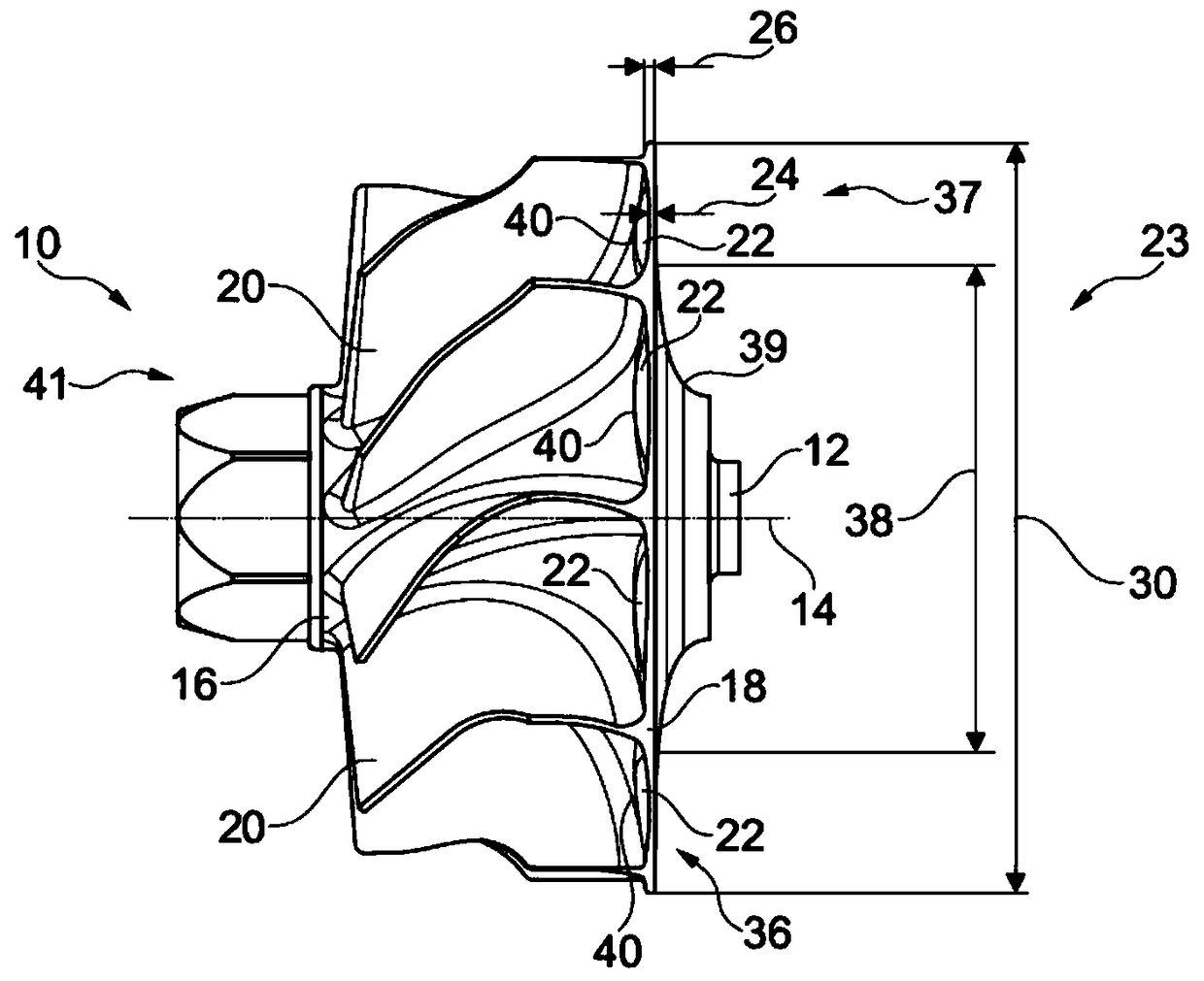 exhaust gas turbocharger