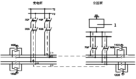 Icing preventing and ice melting method for high speed railway and system for realizing method