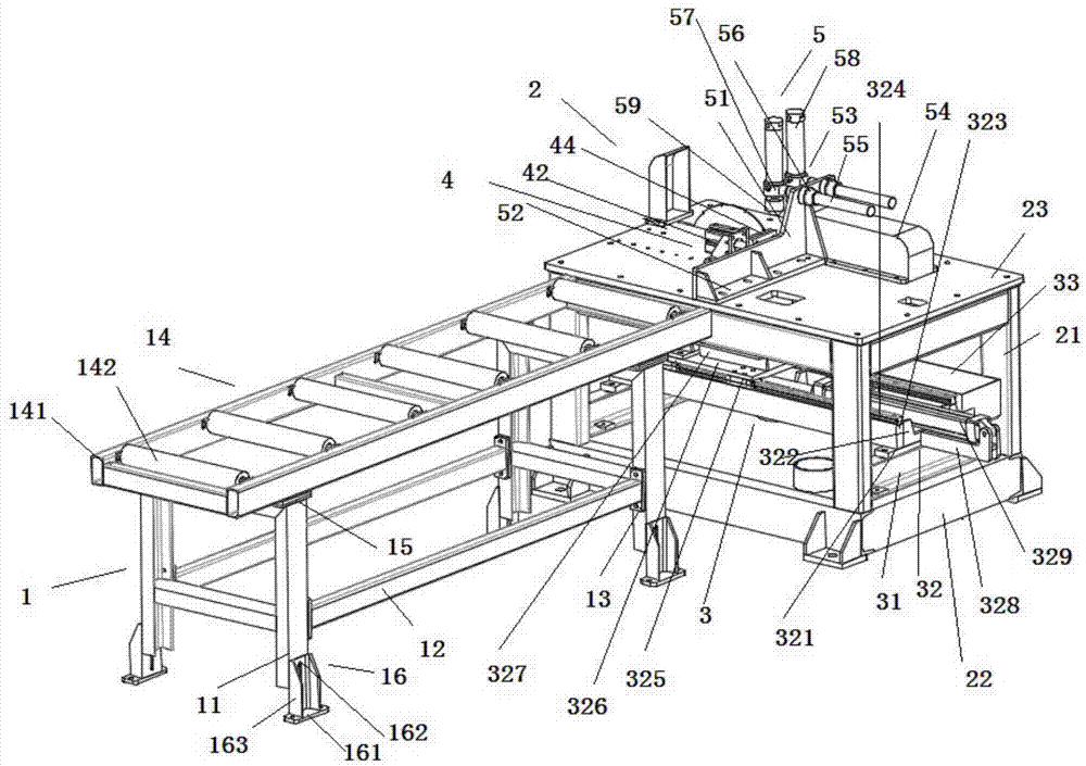 Material cutting device