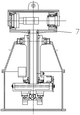 Integrated electric lifting, stabilization and rotation turntable device