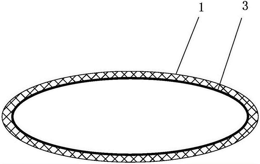 Single-layer extension pipe
