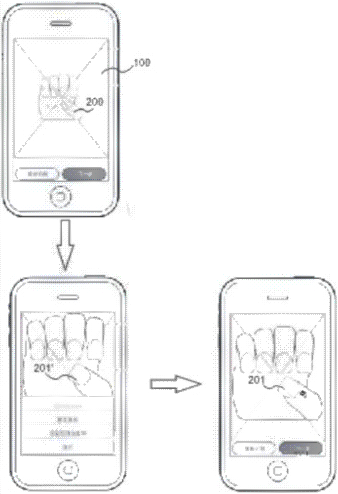 Picture selection method, real-time manicure design system and printing device