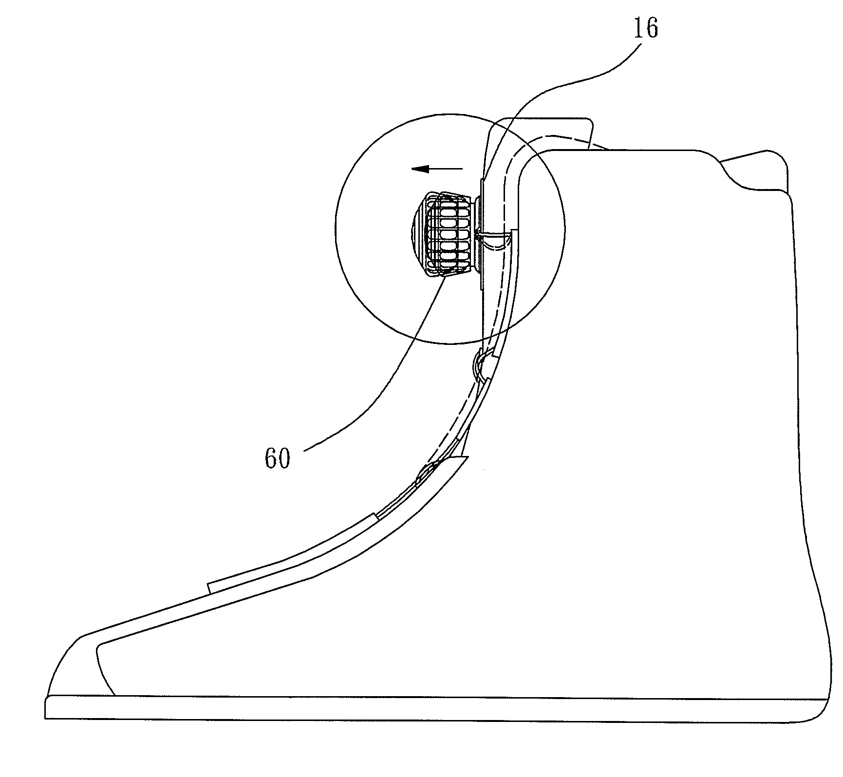 Lace Winding Device for Shoes