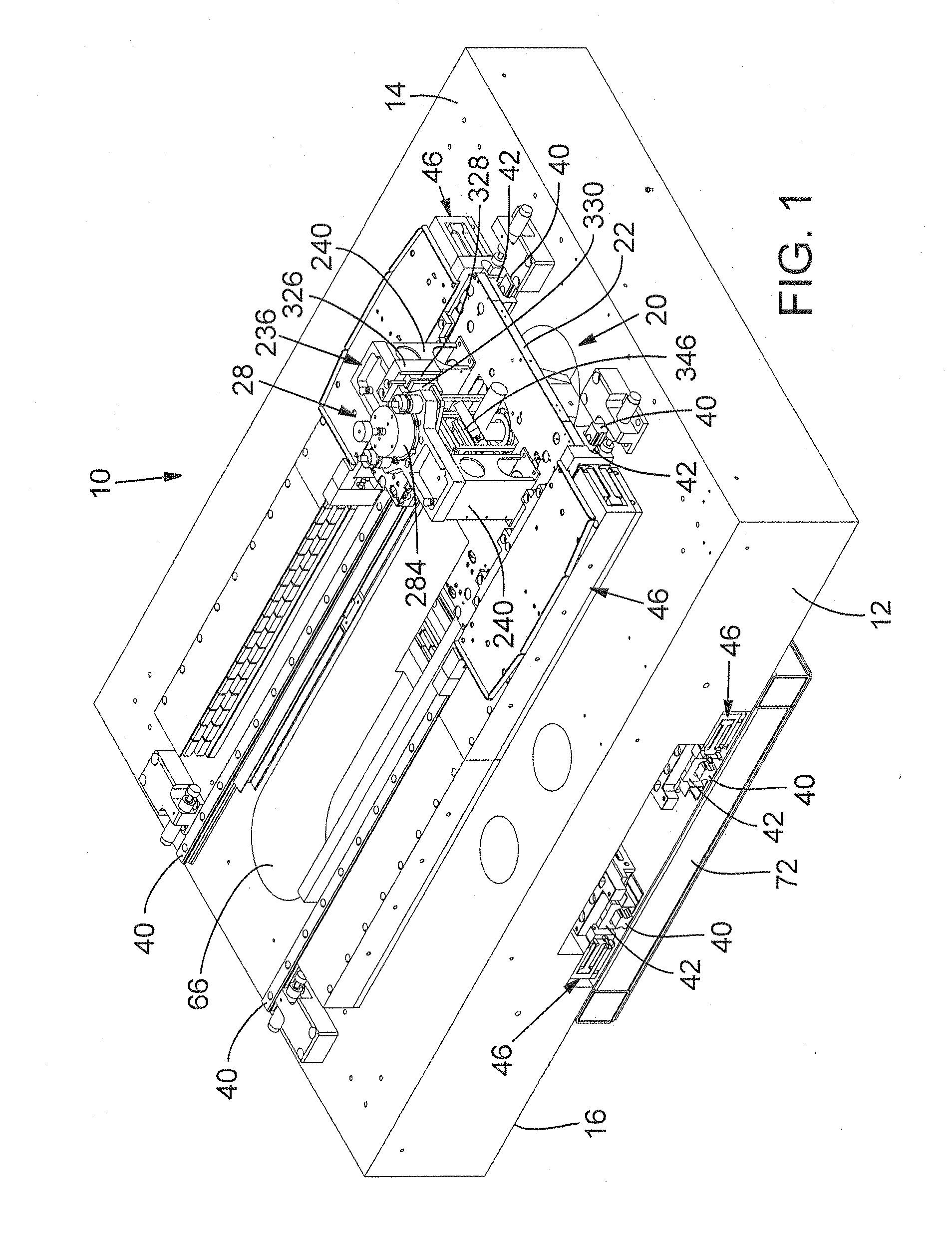 Decoupled, multiple stage positioning system