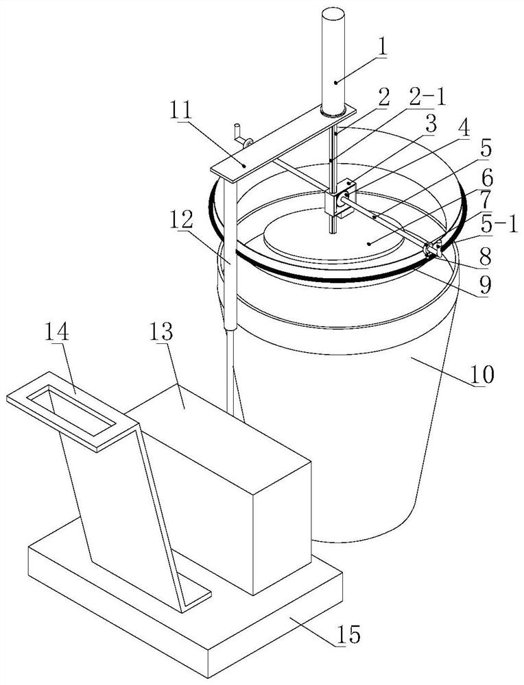 An automatic bagging machine