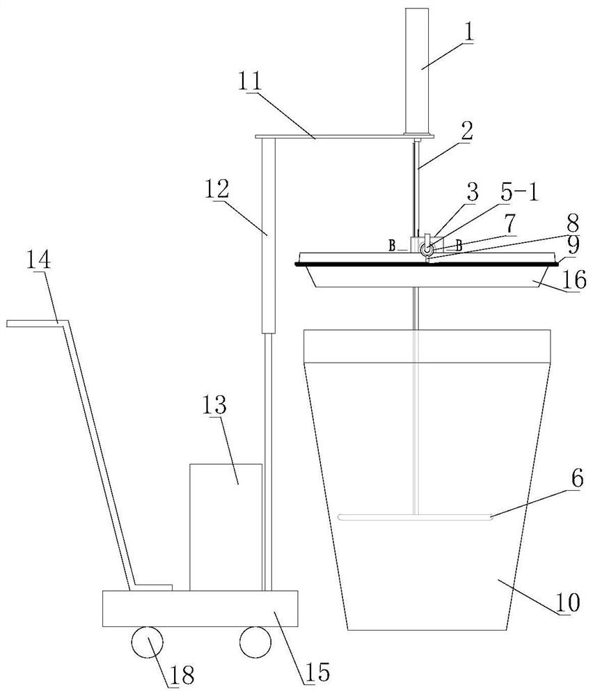 An automatic bagging machine