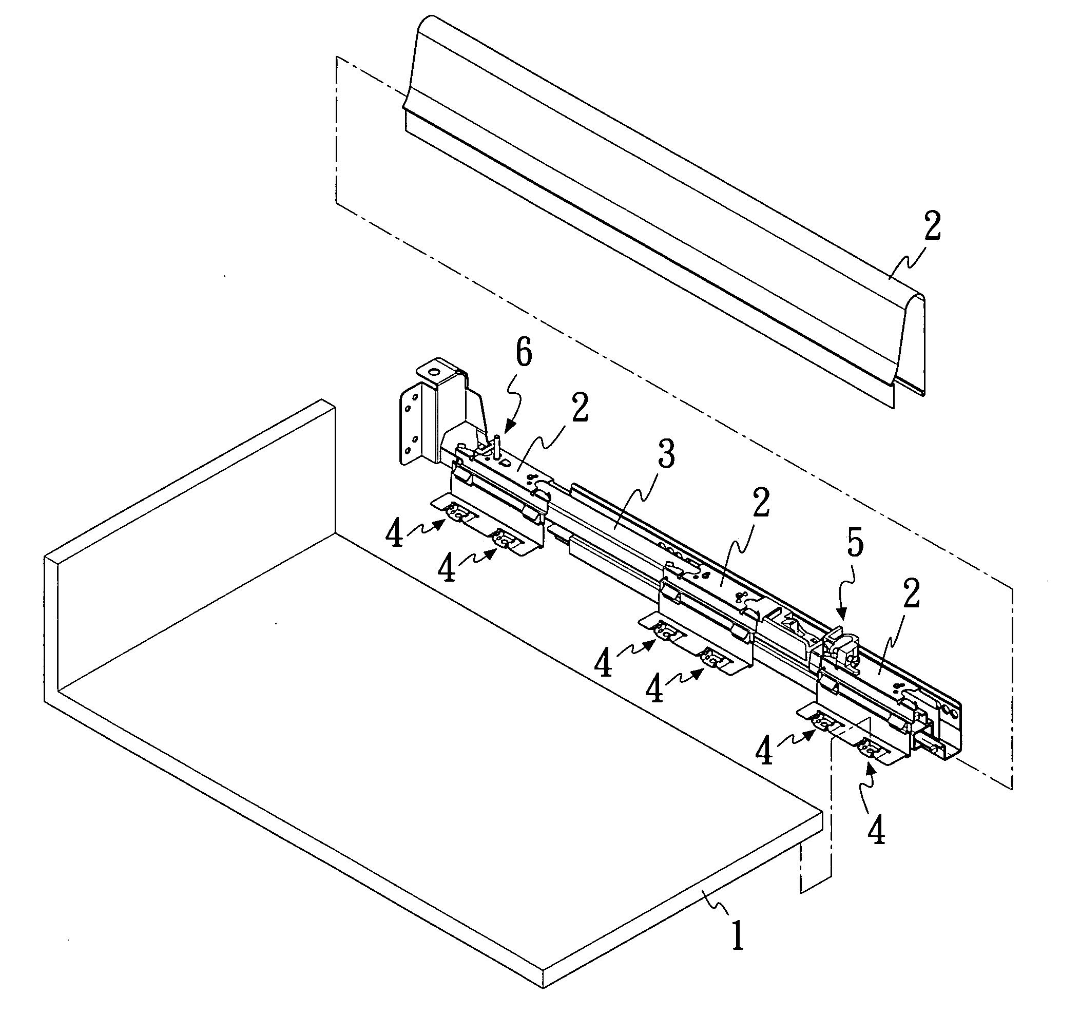 Drawer adjusting mechanism