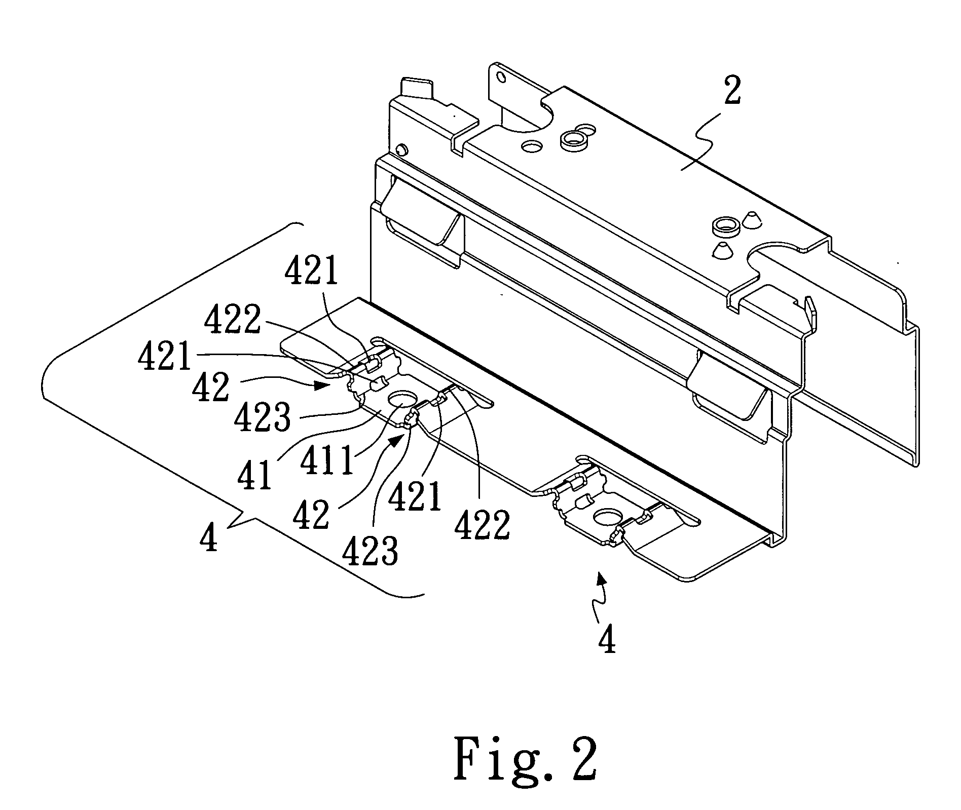 Drawer adjusting mechanism