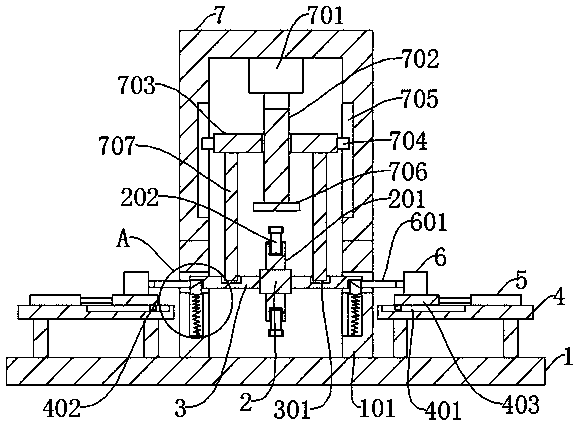 Hole punching apparatus for wood materials