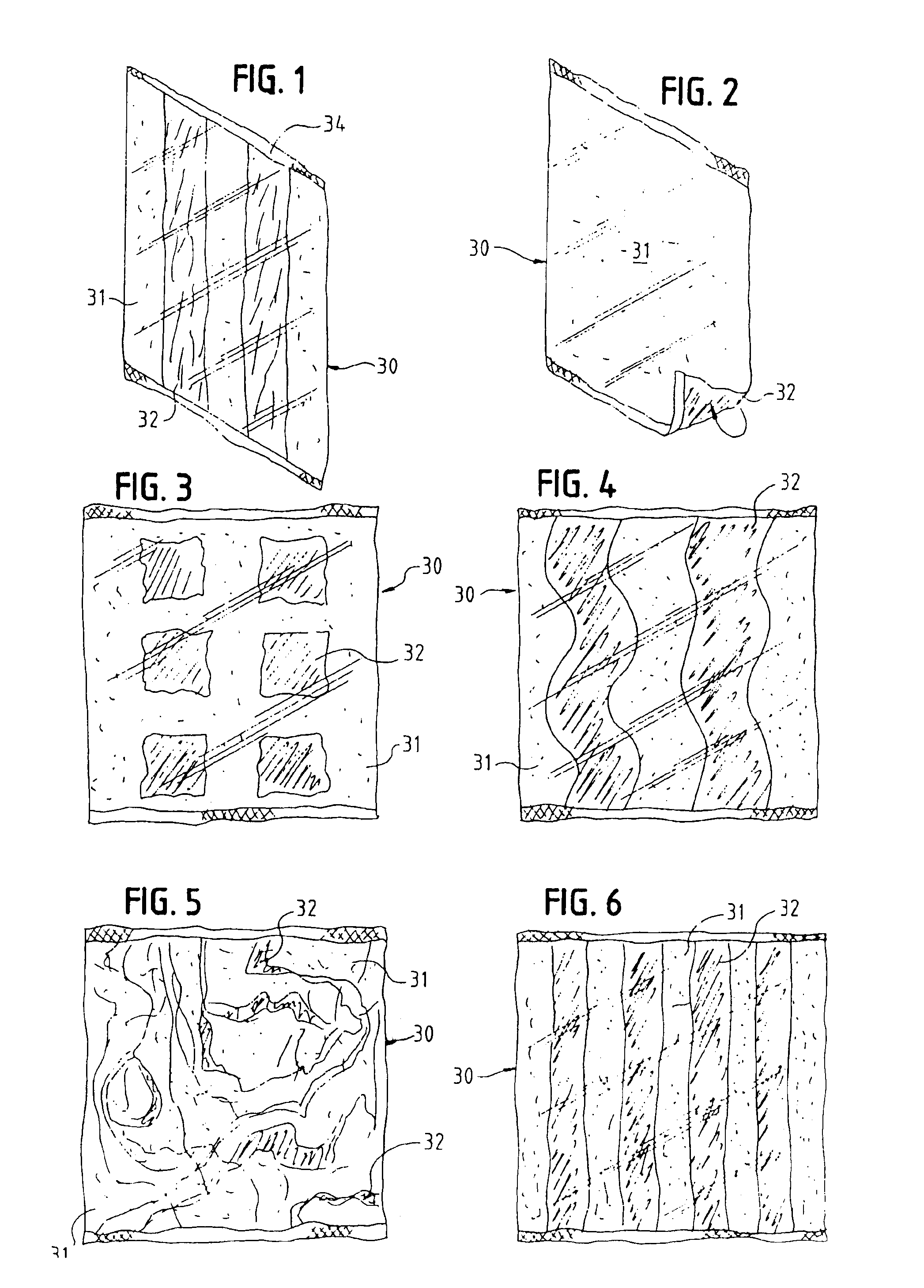 Method for packaging a composite food portion