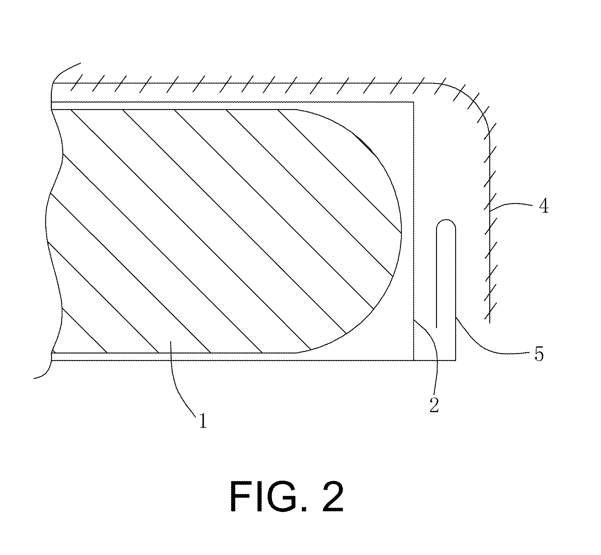 Soft-package lithium battery edgefold structure