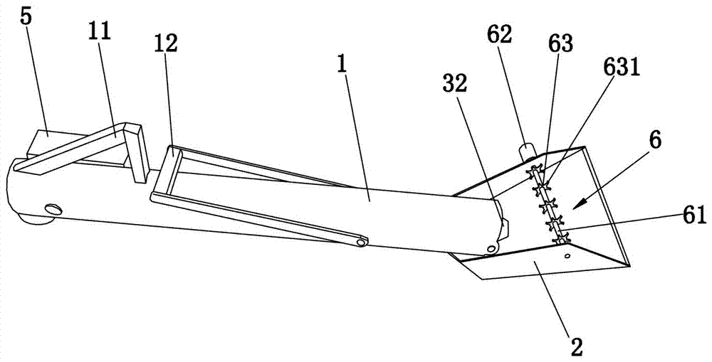 Handheld type automatic sand charging shovel for flood fighting and disaster relief