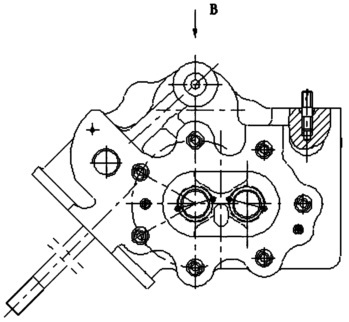 Machining device for deep-hole high-precision sealing surface