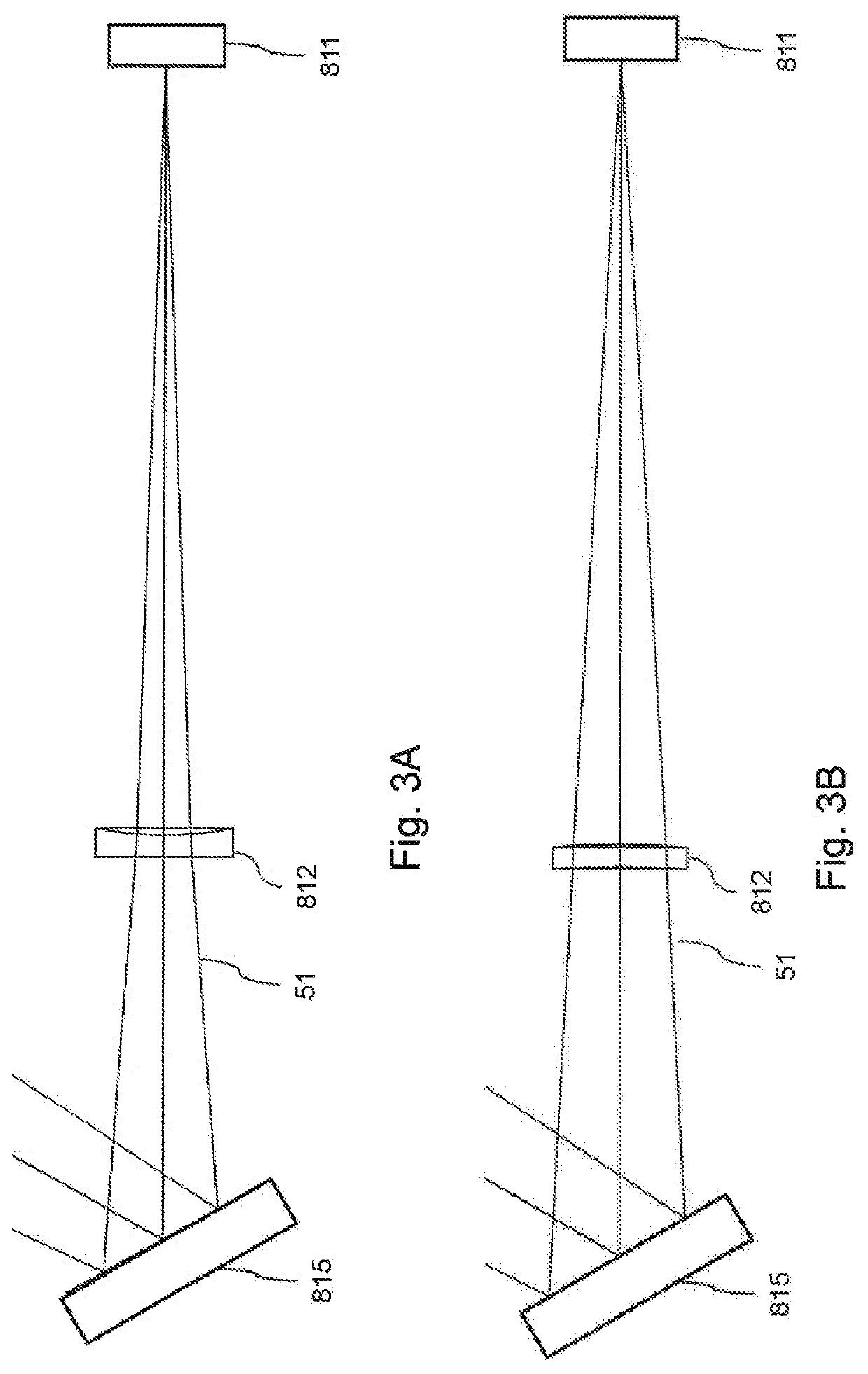 Device and method for determining a focal position of laser beam