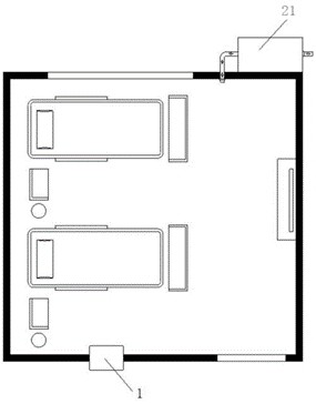 A high-temperature negative pressure ventilation disinfection machine and its disinfection method