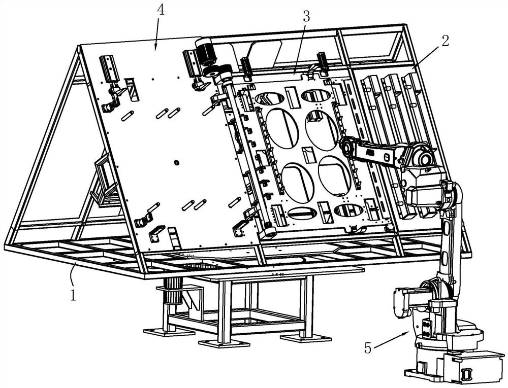 Semi-automatic assembly equipment for wooden pallets