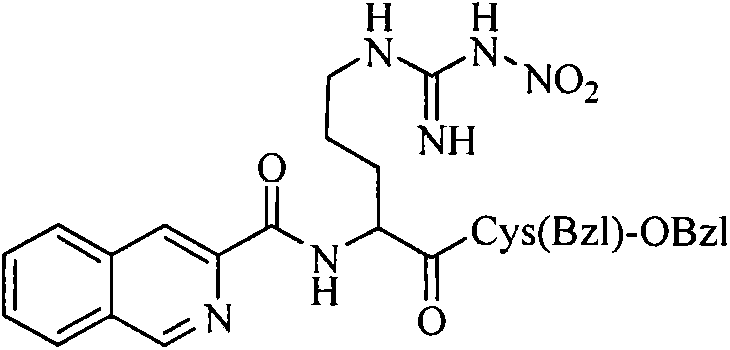 Isoquinoline-3-formyl-RC-OBzl, and preparation, nanometer structure, activity and application thereof