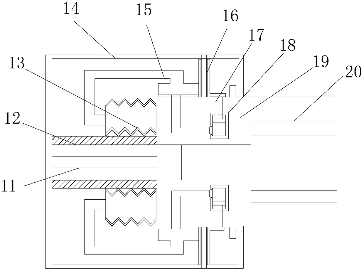 Three-phase digital display instrument capable of quickly disassembling and connecting wire