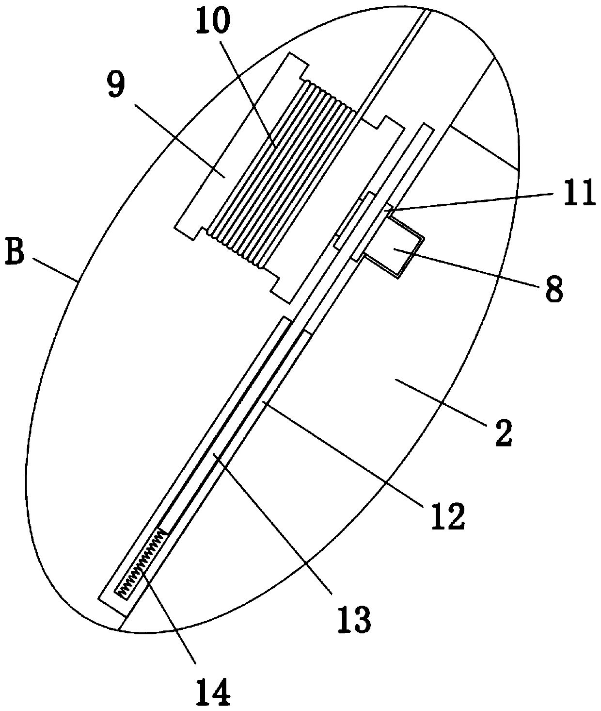 Dynamic mechanical arm with visual obstacle-avoiding function