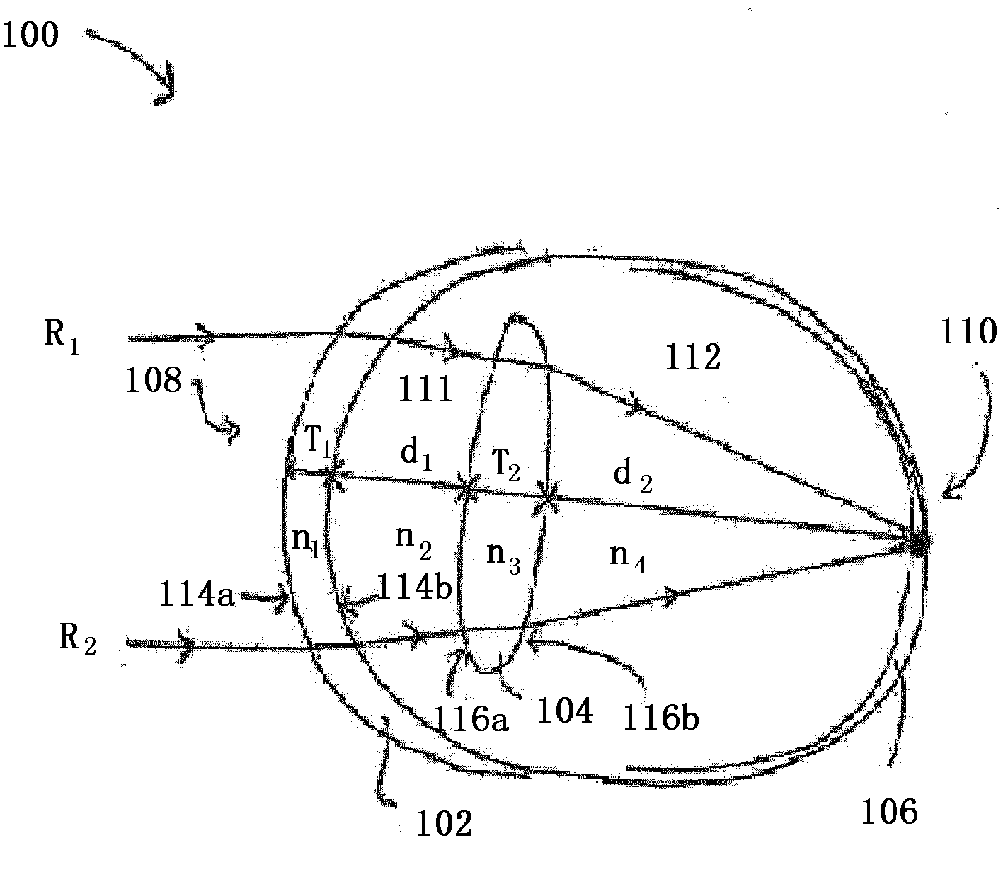 Apparatus for modelling ocular structures