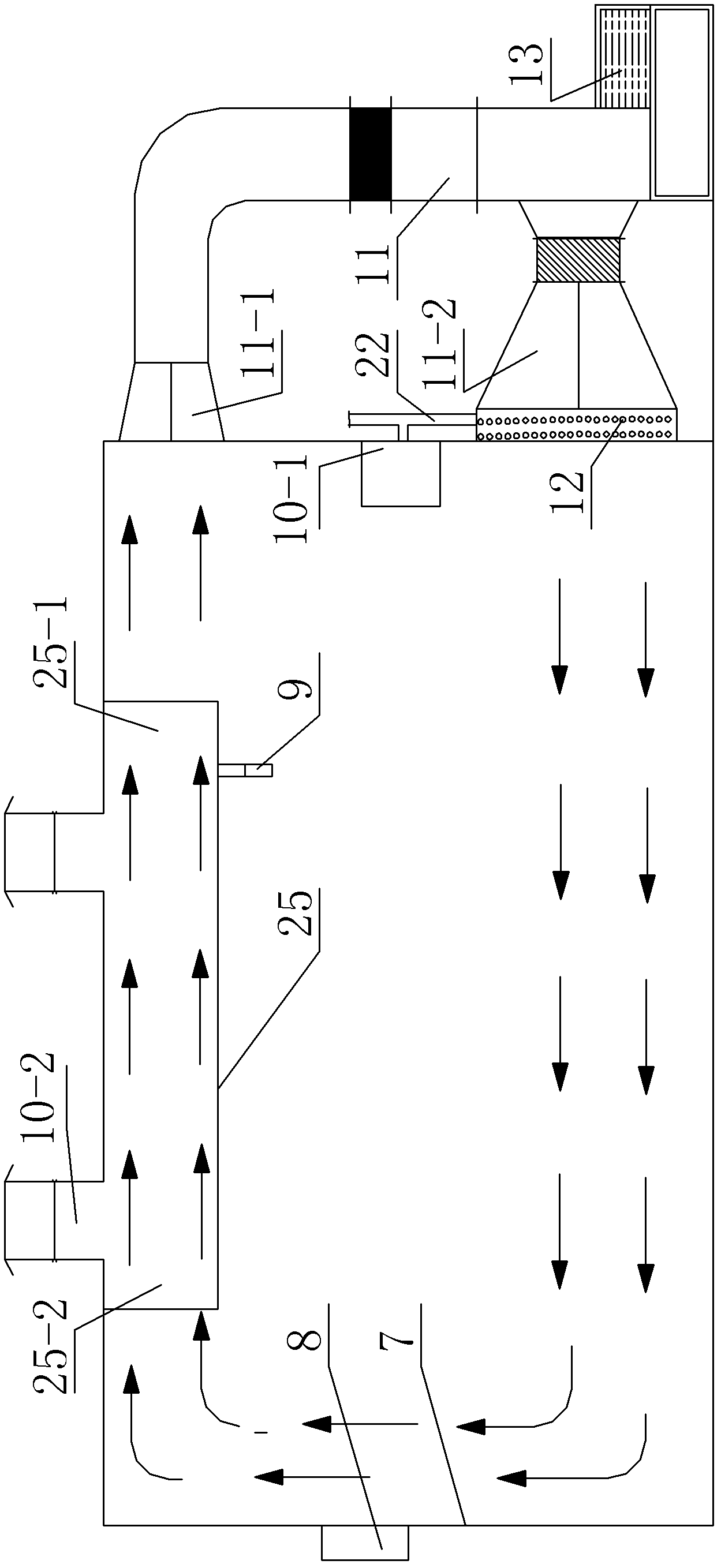 Wood drying process and wood drying system