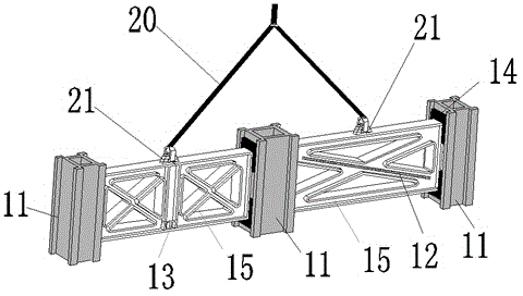 Steel structure integral hoisting method based on BIM