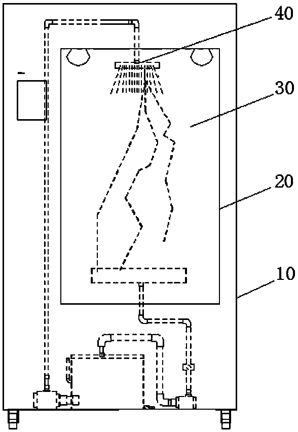 Door and window outdoor lightning thunder demonstration device and demonstration method