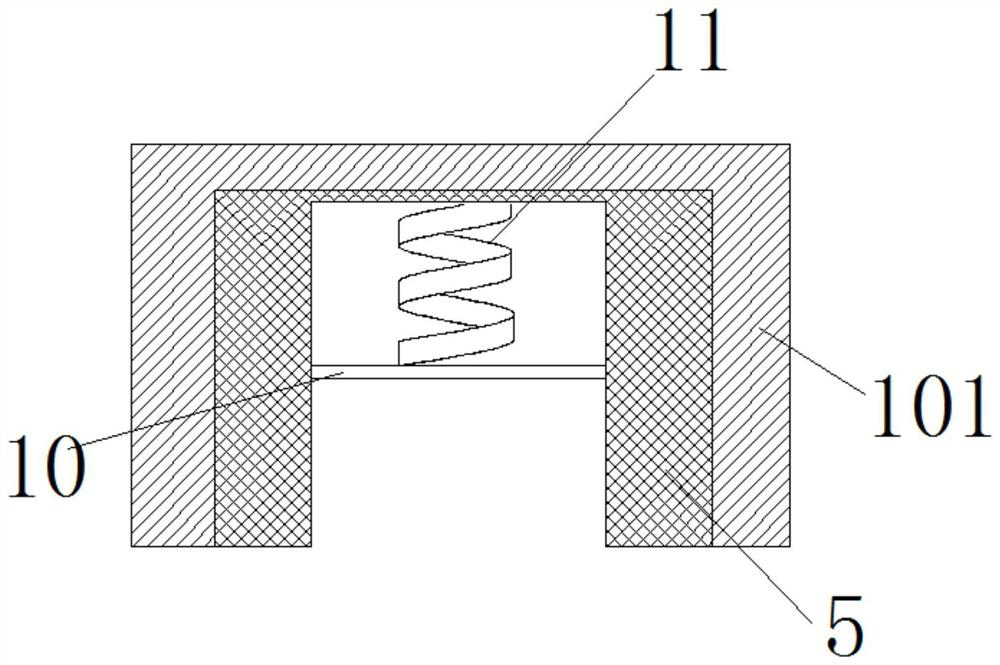 Sensor storage transportation device convenient for limiting protection