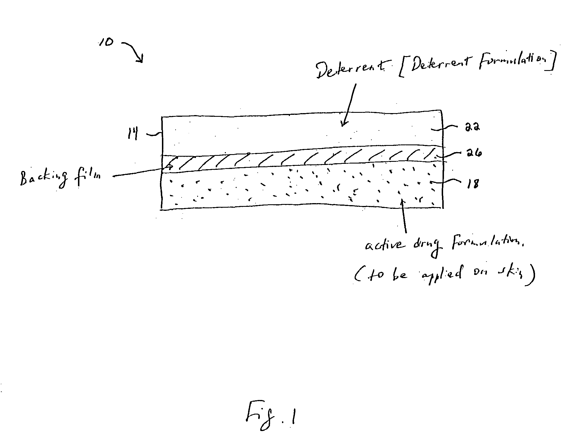 Methods and apparatus for transdermal delivery of abusable drugs with a deterrent agent