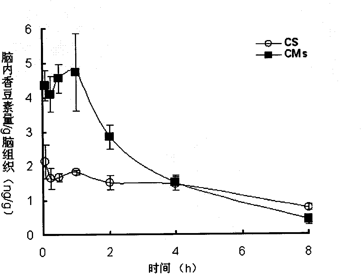 Phosphate-based drug delivery system for intracerebral drug delivery