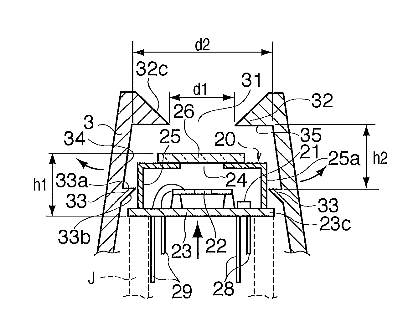 Ear thermometer and method of manufacturing ear thermometer
