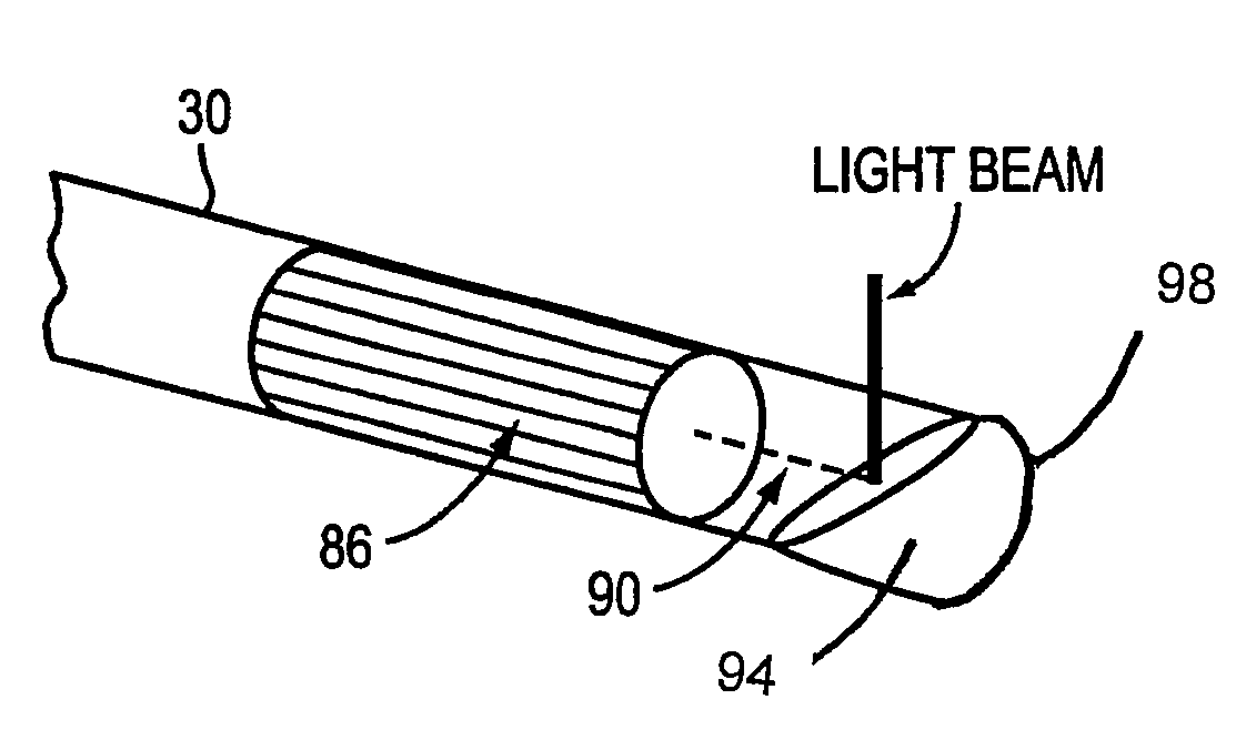 Imaging catheter with integrated reference reflector