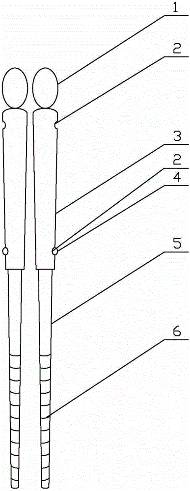 Telescopic chopsticks