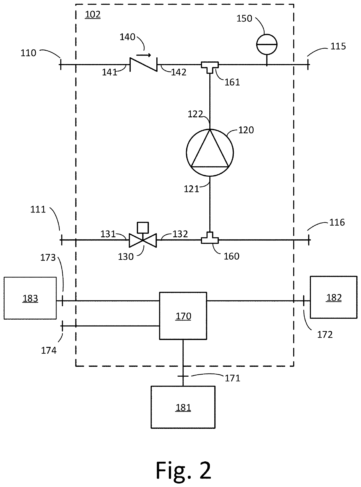 System and apparatus for conditioning of indoor air