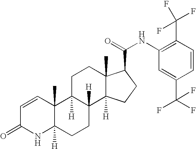 Process for the preparation of 17beta-N-[2,5-bis(trifluoromethyl)phenyl] carbamoyl-4-aza-5-alpha-androst-1-en-3-one