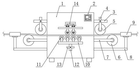 An online measurement and control system for wire drawing machine