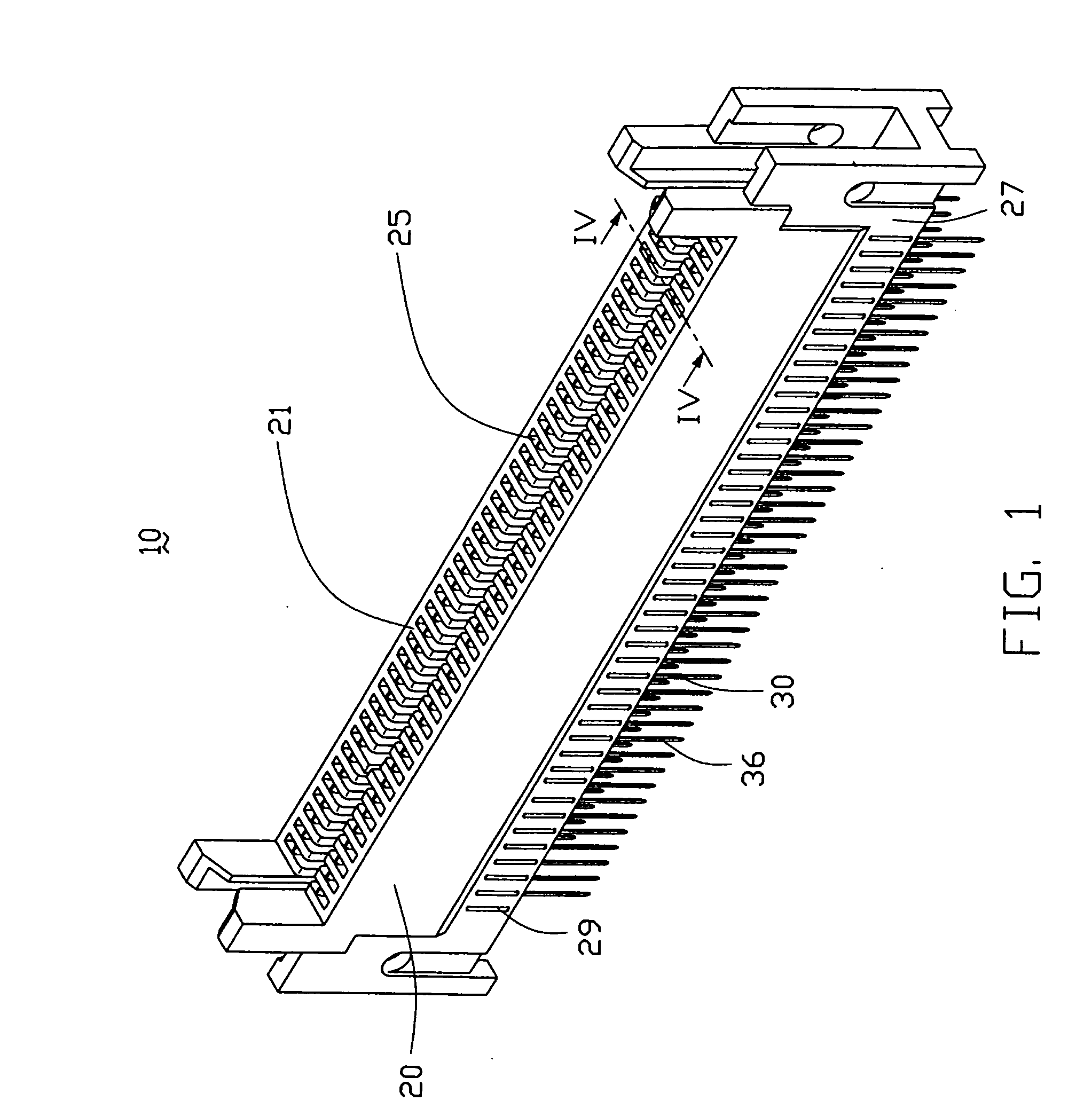 Electrical connector and method of making the same