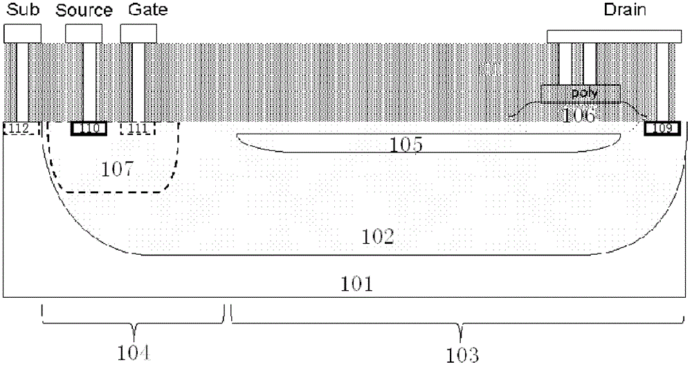 Structure and manufacturing method of dual-channel high-voltage junction field effect transistor for reducing pinch-off voltage