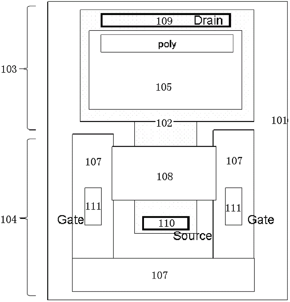 Structure and manufacturing method of dual-channel high-voltage junction field effect transistor for reducing pinch-off voltage